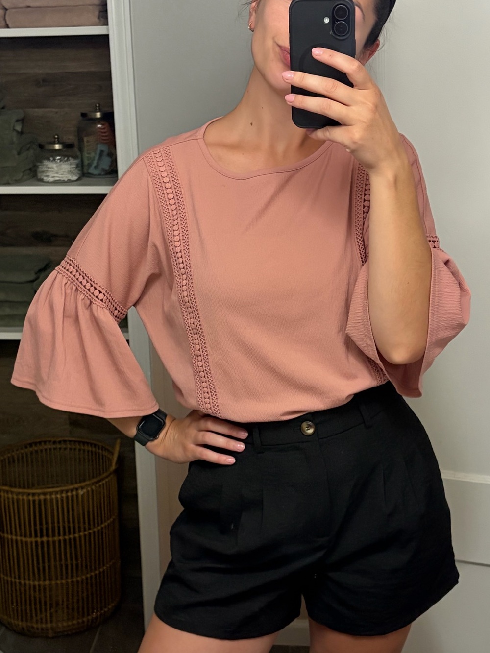 Pink professional top